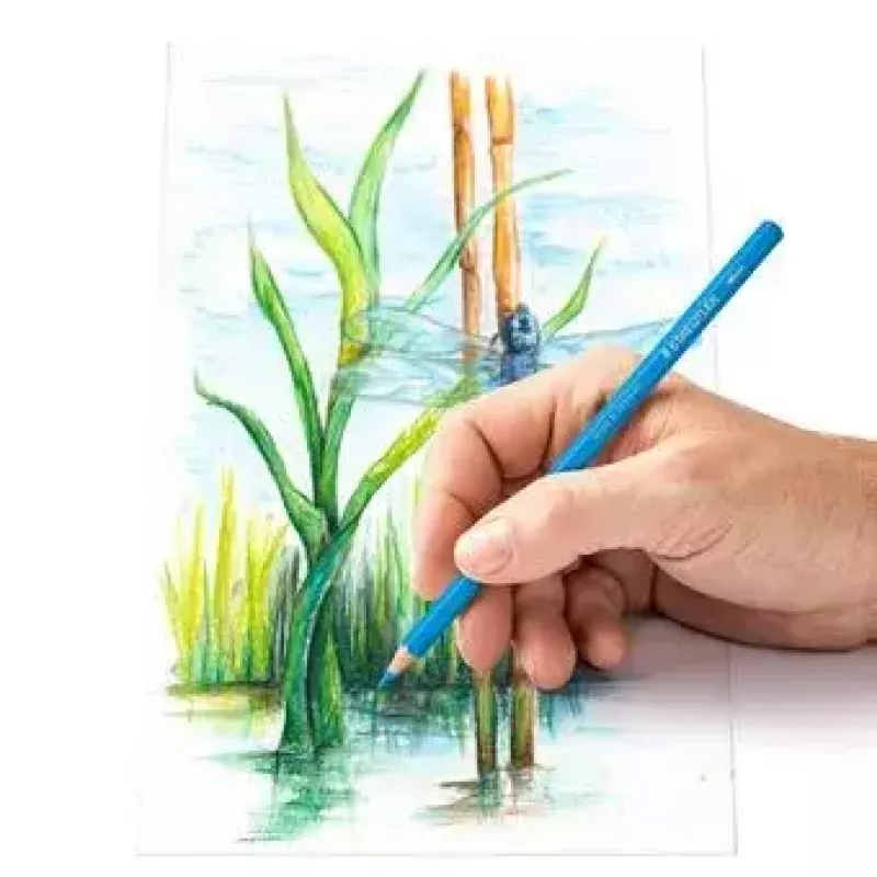 Staedtler Design Journey kredki akwarelowe, 24 szt. w metalowym etui (14610C M24)