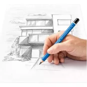 Ołówek Staedtler Mars Lumograph Jumbo Multi 5 szt.