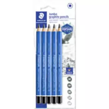 Ołówek Staedtler Mars Lumograph Jumbo Multi 5 szt.