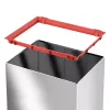 Prostokątny kosz na śmieci z wahadłową pokrywą Hailo Big-Box Swing L