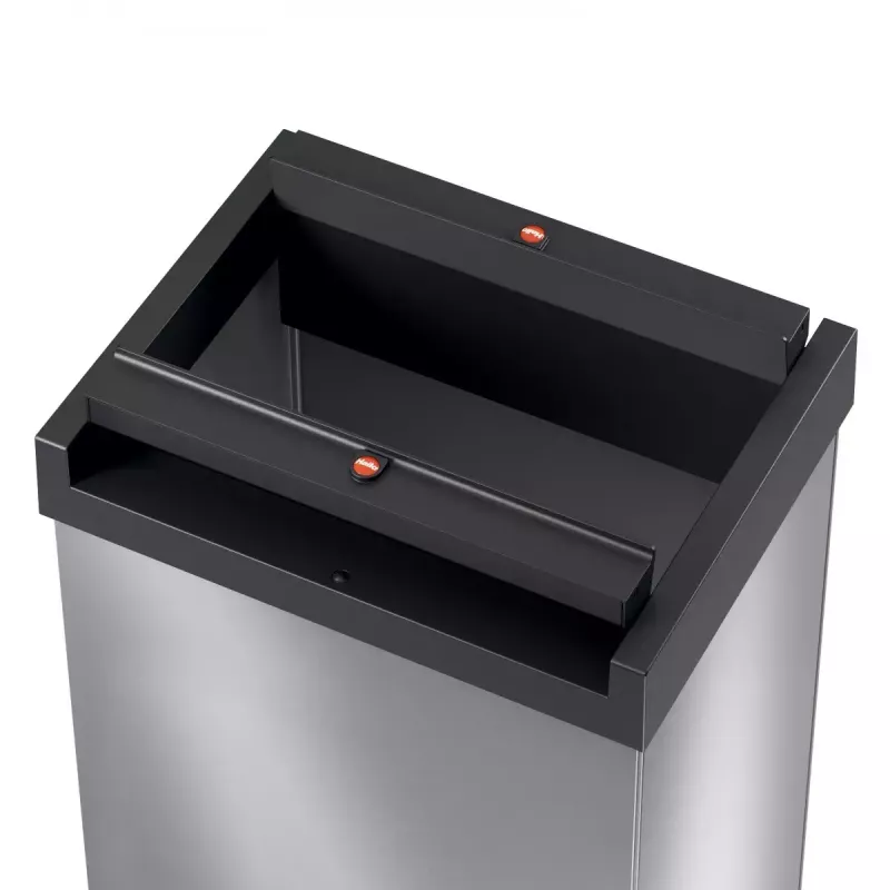 Hailo Big-Box Swing L prostopadłościenny stalowy srebrny