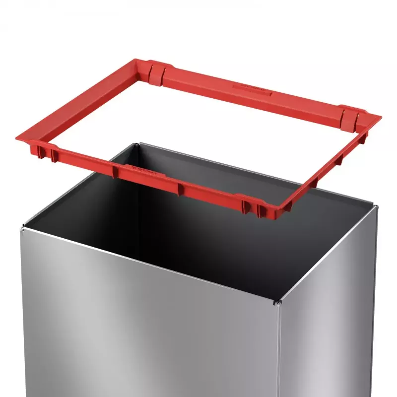 Hailo Big-Box Swing L prostopadłościenny stalowy srebrny