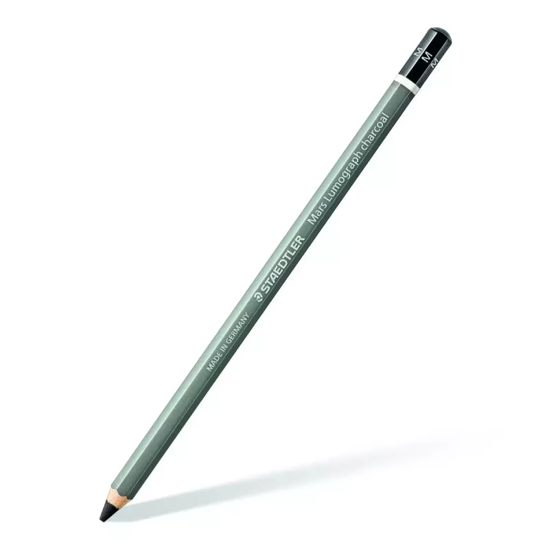 Ołówek węglowy Staedtler Mars Lumograph 4 szt. Czarny