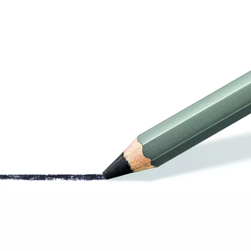 Ołówek węglowy Staedtler Mars Lumograph 4 szt. Czarny
