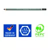 Ołówek węglowy Staedtler Mars Lumograph 4 szt. Czarny