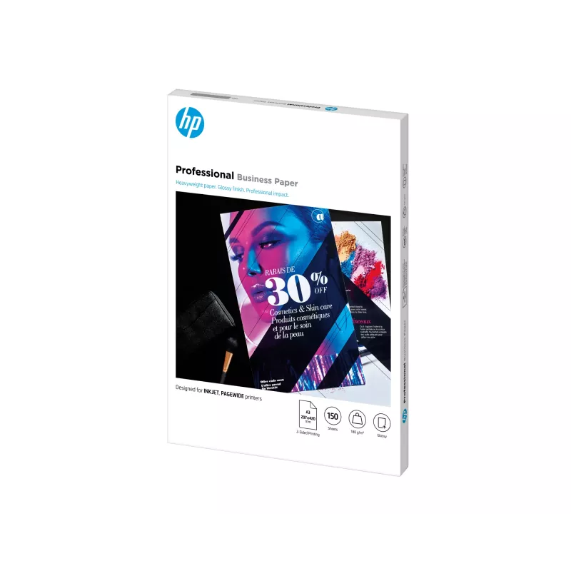 HP Professional Multi-use Glossy FSC papier A3, 180 g/m², 150 arkuszy