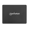Manhattan Smart Video Multiport Dock, Porty (x5): Port HDMI, USB-A (x2), USB-C (x2), z Power Delivery do portu USB-C, wewnętrzny zasilacz, ultrakompaktowa, odłączany kabel zasilający, czarny, trzyletnia gwarancja, opakowanie detaliczne