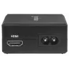 Manhattan Smart Video Multiport Dock, Porty (x5): Port HDMI, USB-A (x2), USB-C (x2), z Power Delivery do portu USB-C, wewnętrzny zasilacz, ultrakompaktowa, odłączany kabel zasilający, czarny, trzyletnia gwarancja, opakowanie detaliczne