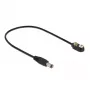 Kabel zasilający DC DeLOCK 86697 5,5 x 2,1 mm męski do baterii blokowej 9 V