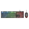 Trust GXT 838 Azor klawiatura Mysz w zestawie Gaming USB Niemiecki Czarny