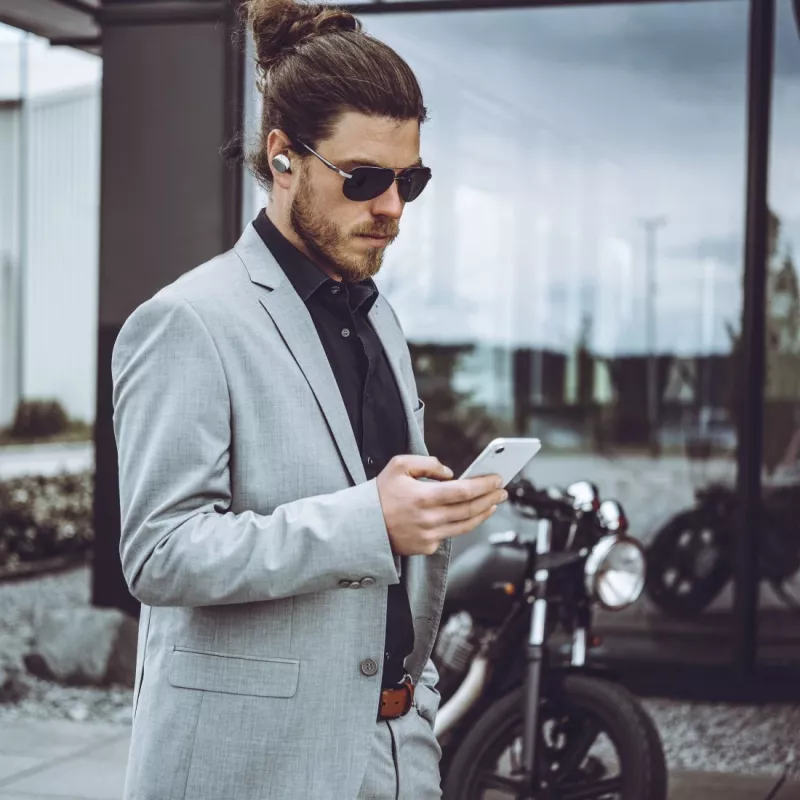 Hama Spirit Pure Zestaw słuchawkowy bezprzewodowy douszny Połączenia/Muzyka Bluetooth Biały