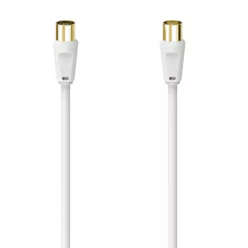 Hama 00305066 kabel koncentryczny 1,5 m biały