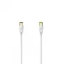 Hama 00305069 kabel koncentryczny 10 m biały