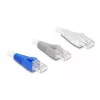 DeLOCK odciążenie wtyku RJ45 przycinane zestaw 50 sztuk kolorowe