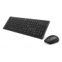Hama Cortino klawiatura Mysz w zestawie Dom/Biuro RF Wireless QWERTY Ukraiński Czarny