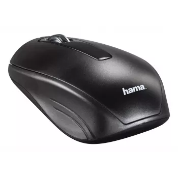 Hama Cortino klawiatura Mysz w zestawie Dom/Biuro RF Wireless QWERTY Ukraiński Czarny