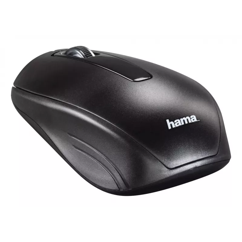 Hama Cortino klawiatura Mysz w zestawie Dom/Biuro RF Wireless QWERTY Ukraiński Czarny