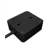 ICY BOX IB-MPS2220B-CH przedłużacz zasilający 1.9 m 2 gniazda AC Wewnętrzny Czarny
