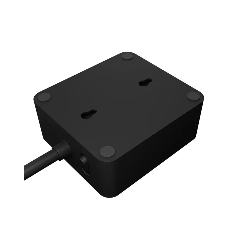 ICY BOX IB-MPS2220B-CH przedłużacz zasilający 1.9 m 2 gniazda AC Wewnętrzny Czarny