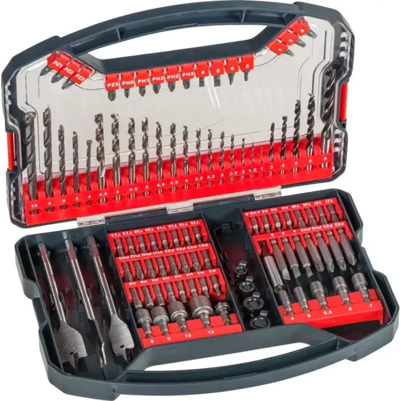 Zestaw wierteł KWB Promo Box Standard 101 części do cegły, metalu i drewna