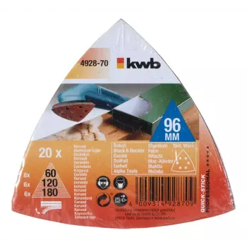 Krążki ścierne KWB 492870 20 szt.