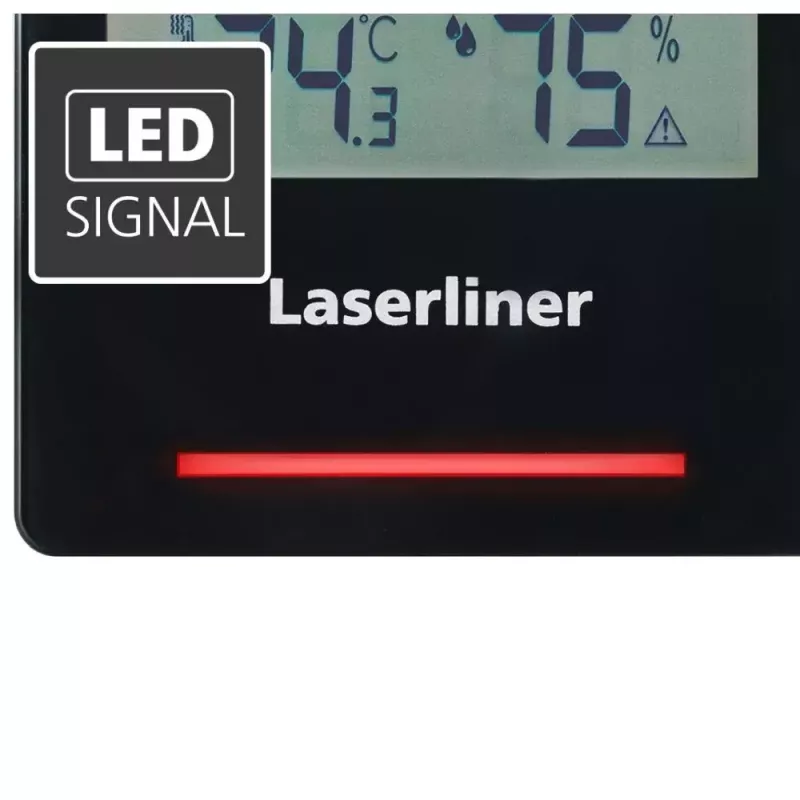 Elektroniczny higrometr Laserliner AirCheck Clima Czarny Cyfrowy 1 szt.