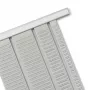 Nobo T-Card Office Planner Kit 24 gniazda, biały, 480 mm, 480 mm, 1,97 kg, 497 mm, 37 mm
