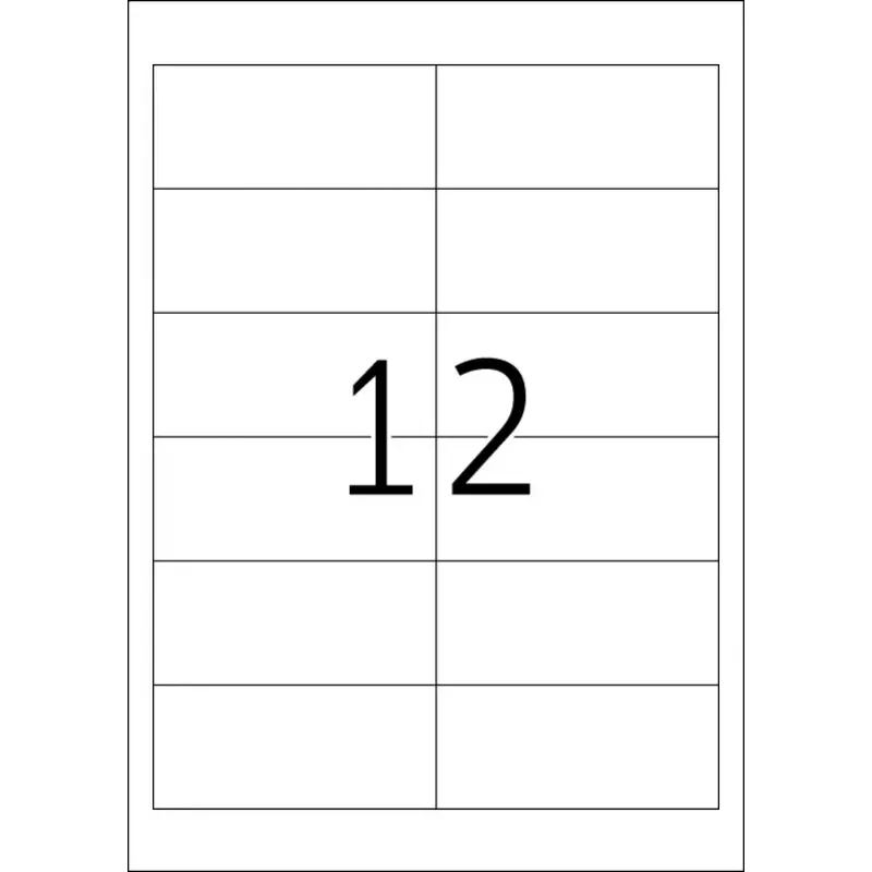Etykiety samoprzylepne HERMA A4 97x42.3 mm 300 szt.