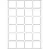 Etykiety uniwersalne HERMA 24x24 mm białe matowe papierowe 768 szt.