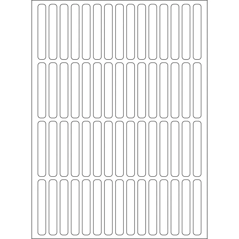 Etykiety uniwersalne HERMA 5x35 mm biały papier mat 1920 szt.