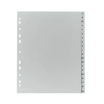 Przekładka indeksowa Herlitz 10901718 Szara