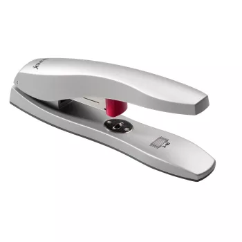 Rexel Odyssey Heavy Duty Stapler srebrny, 60 arkuszy, srebrny, 6,5 cm, ładowanie od góry, zszywanie równoległe, 540 g