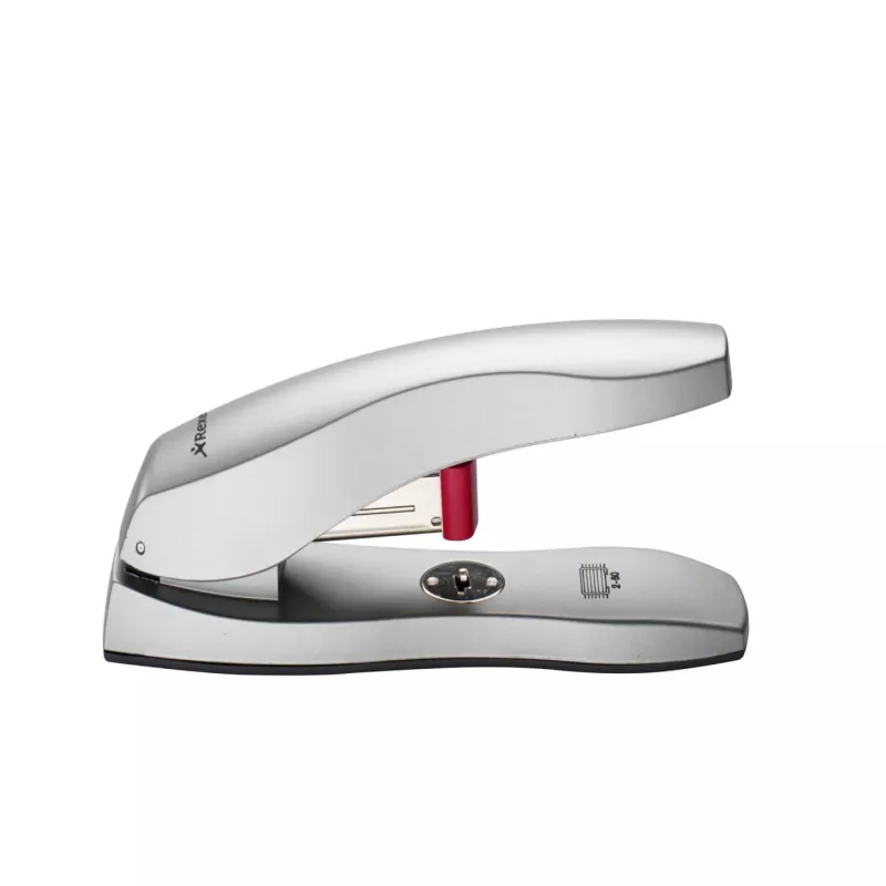 Rexel Odyssey Heavy Duty Stapler srebrny, 60 arkuszy, srebrny, 6,5 cm, ładowanie od góry, zszywanie równoległe, 540 g