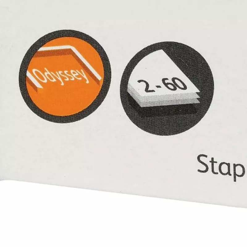 Rexel Staples Odyssey Pack of 2500, Staples pack, 2500 staples, Steel, srebrny, 60 sheets, 130 g