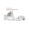 ESGE ESG 6500 Blender ręczny Szary, Przezroczysty, Biały