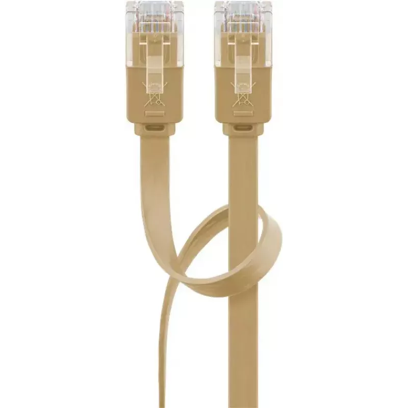 Kabel sieciowy Goobay 95886 jasnobrązowy 3m Cat6 U/UTP