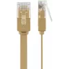 Kabel sieciowy Goobay 95886 jasnobrązowy 3m Cat6 U/UTP