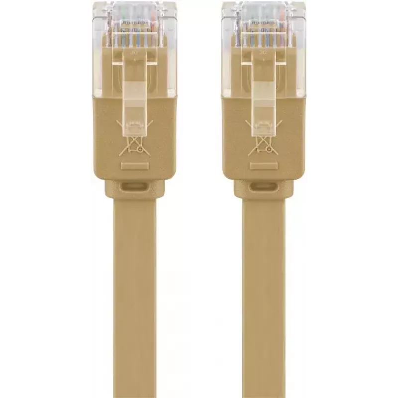Kabel sieciowy Goobay 95886 jasnobrązowy 3m Cat6 U/UTP