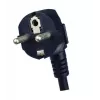 Tecline 19in PDU 12x gniazd IEC13 w obudowie aluminiowej 1U, kabel 3x 1,5mm 2,5m, RAL 9005 czarny (808902)