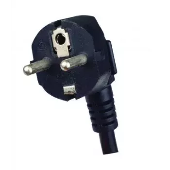 Tecline 19in PDU 12x gniazd IEC13 w obudowie aluminiowej 1U, kabel 3x 1,5mm 2,5m, RAL 9005 czarny (808902)