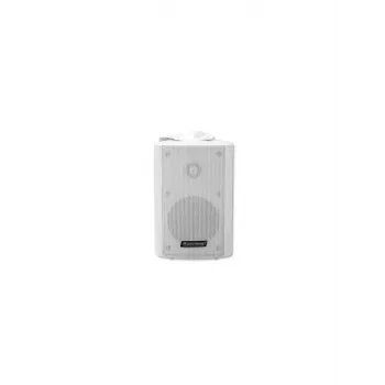 2-drożny głośnik Omnitronic 80710509 Biały Przewodowy 15 W