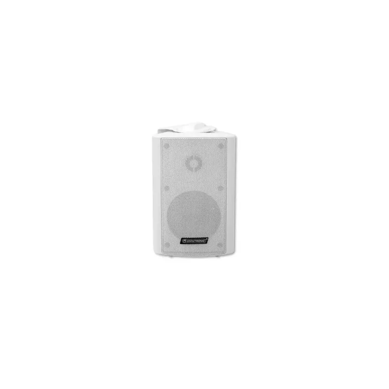 2-drożny głośnik Omnitronic 80710511 biały przewodowy 20 W