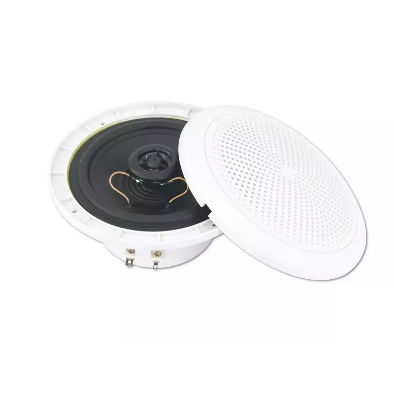 2-drożny głośnik Omnitronic 80710864 biały przewodowy 25 W
