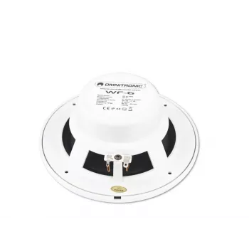 2-drożny głośnik Omnitronic 80710865 biały przewodowy 25 W