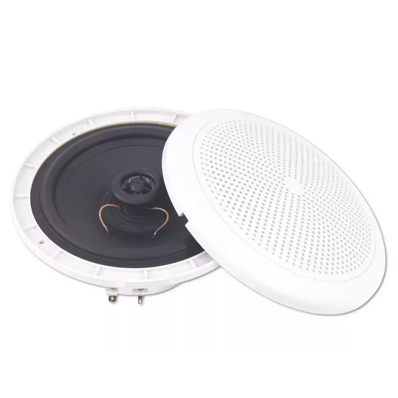 2-drożny głośnik Omnitronic 80710865 biały przewodowy 25 W