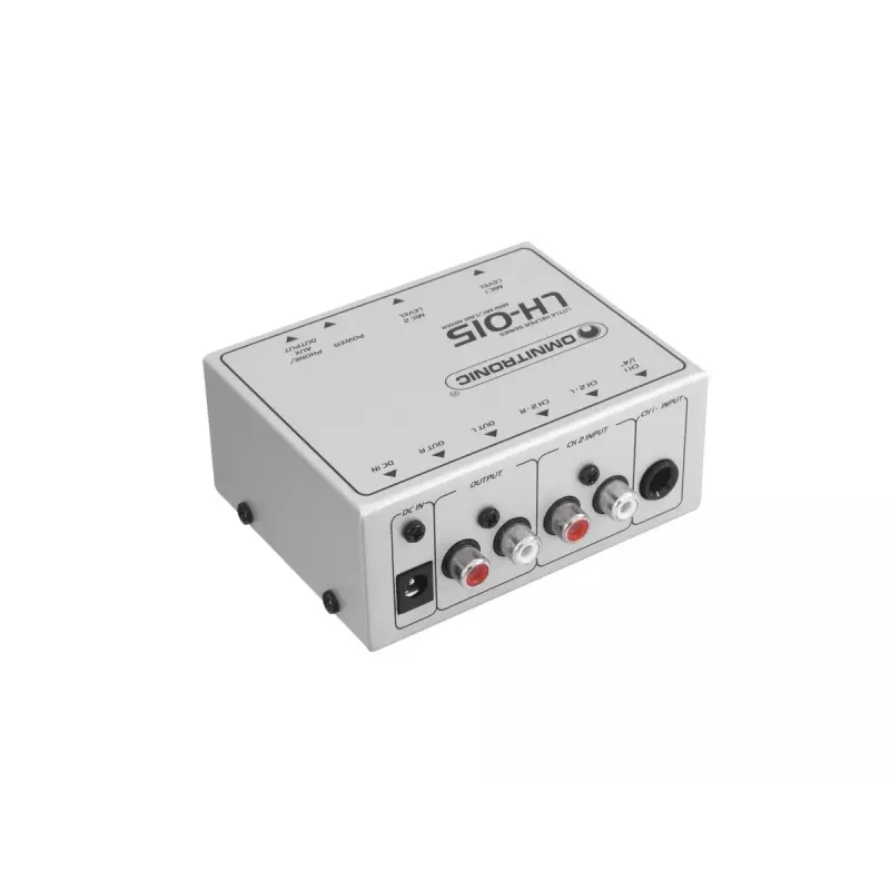 Mikser Omnitronic LH-015 2 kanały 20 - 20000 Hz Szary