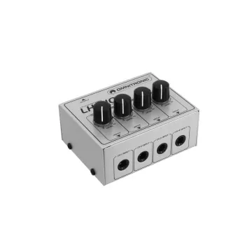 Mikser Omnitronic LH-010 4 kanały 20 - 20000 Hz srebrny