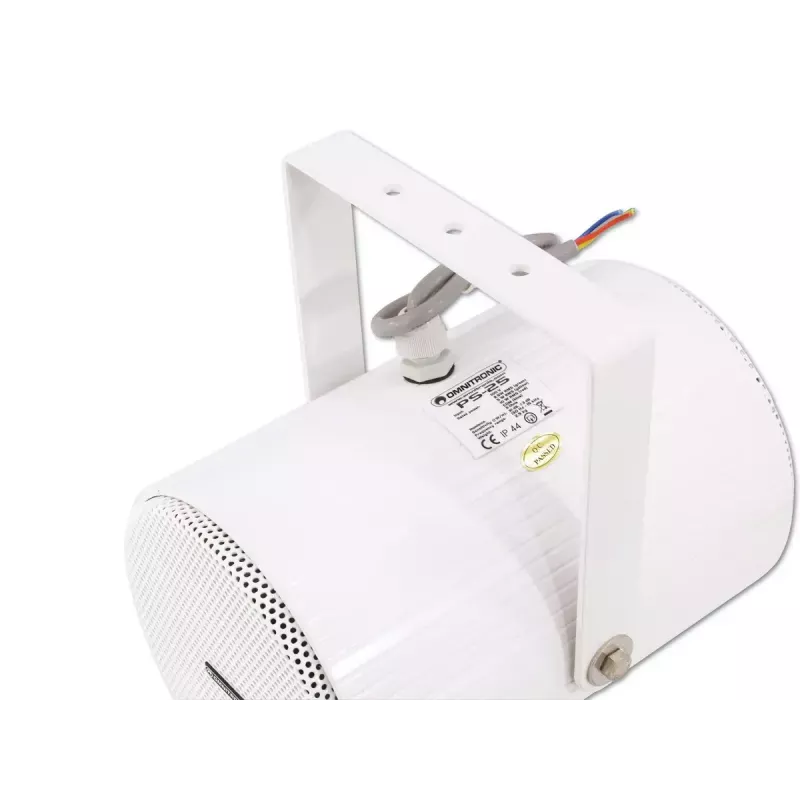 Głośnik Omnitronic PS-30 biały przewodowy 20 W
