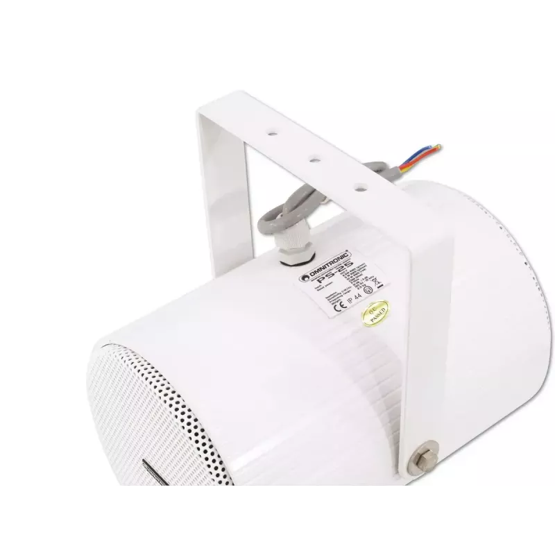 Głośnik Omnitronic 80710370 Biały Przewodowy 10 W