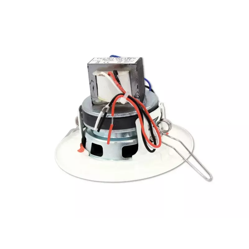 Dwudrożny głośnik Omnitronic 80710202 biały przewodowy 6 W